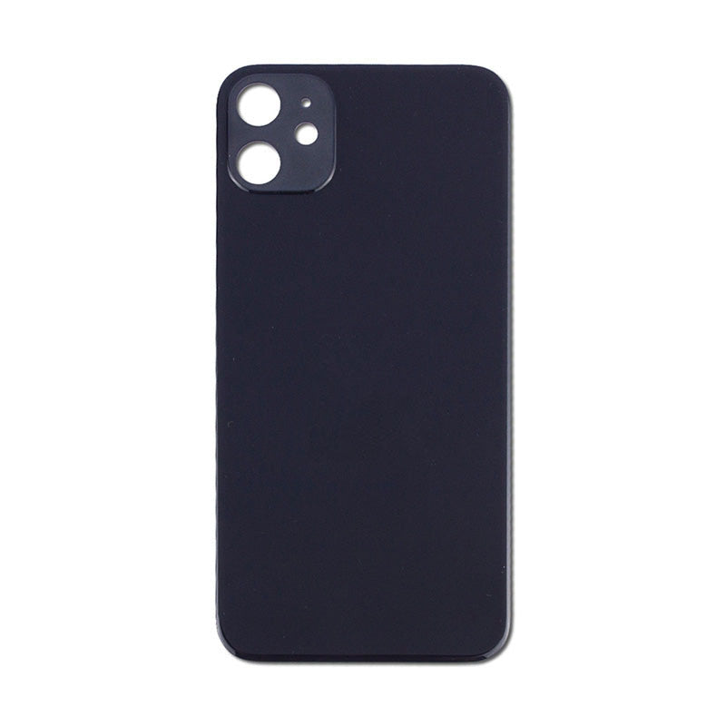 Back Glass Black No Logo for iPhone 11 (Aftermarket Premium) - Wholesale phone repair part from Skyline Mobile NZ
